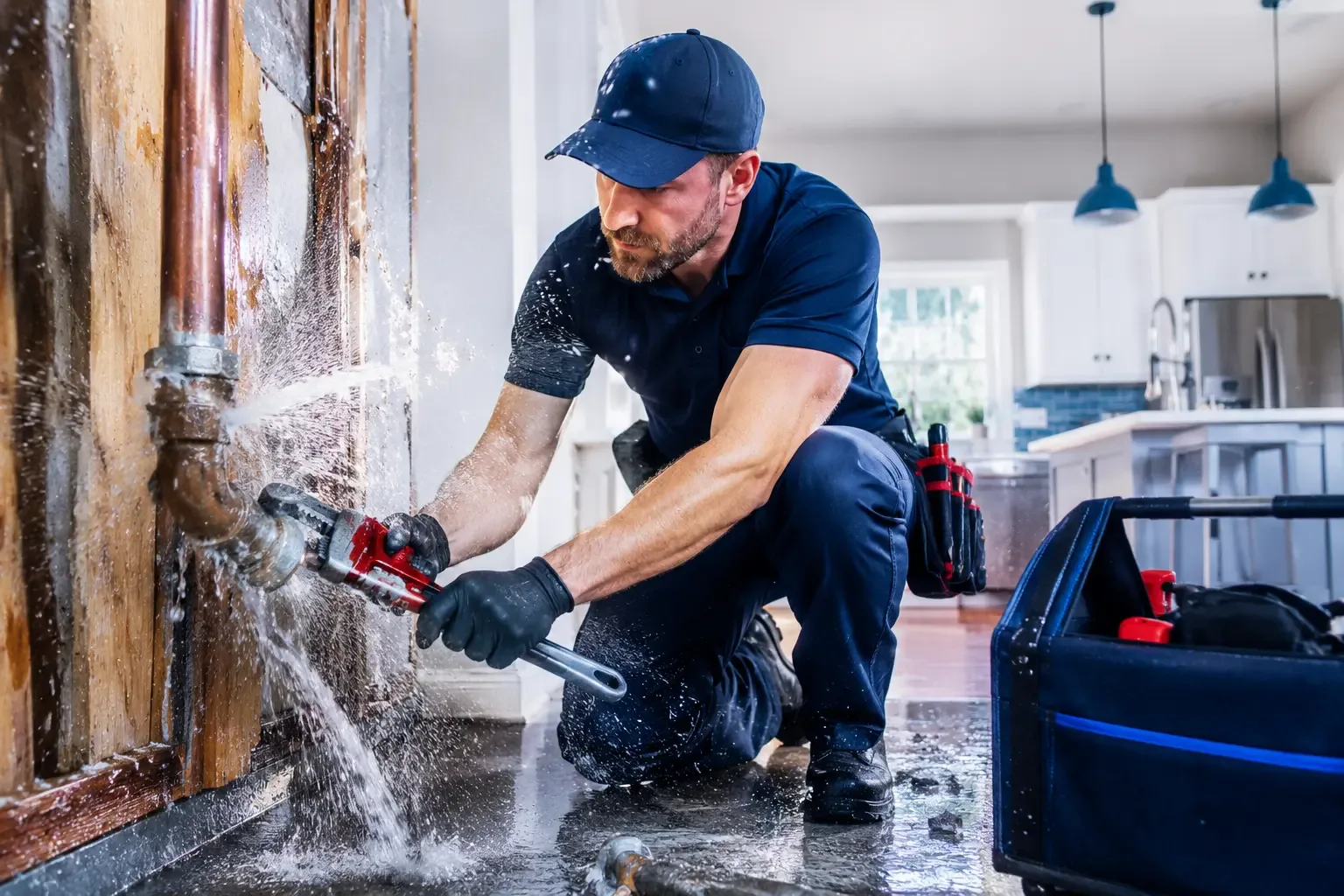 Local emergency pipe repair professionals in Davy, WV